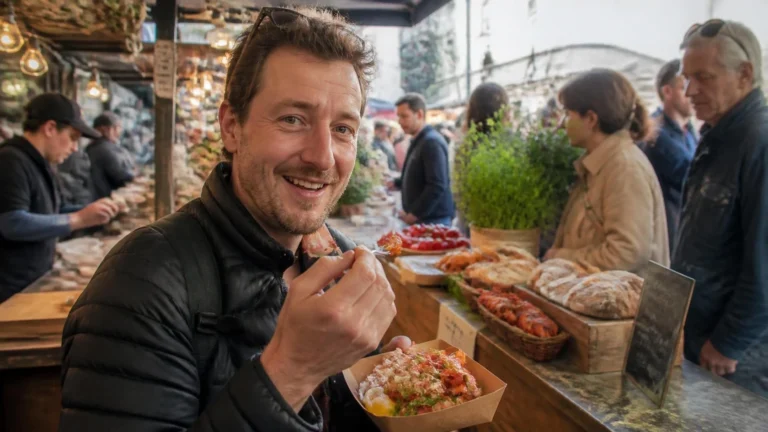 Trying Local Food at Adelaide Market