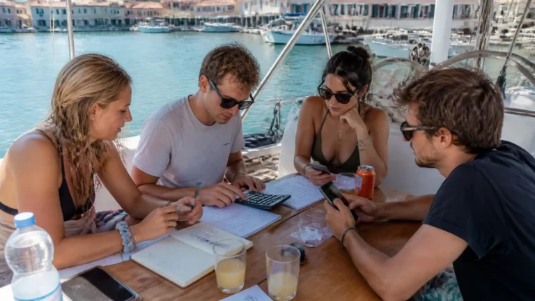 Splitting Yacht Costs for One Trip